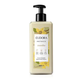 Creme Hidratante Eudora Corporal Instance Baunilha 400ml