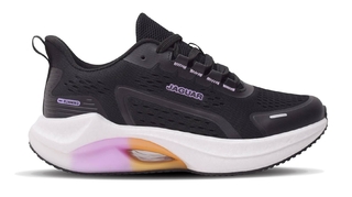 ZAPATILLA JAGUAR DEPORTIVA 9356 NGO/LILA (35-40)