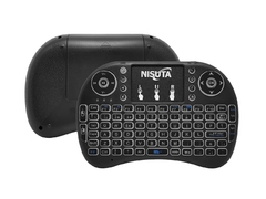 Teclado Inalambrico Smart Tv Nisuta Wireless Con Touch Pad - comprar online