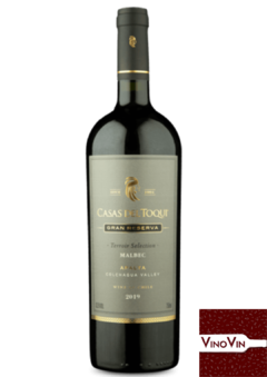 Vinho Casas del Toqui Terroir Selection Gran Reserva Malbec 2019 - 750 ml