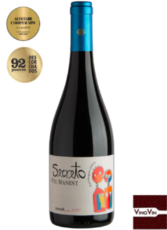 Vinho Secreto de Viu Manent Syrah 2021 - 750 ml - comprar online