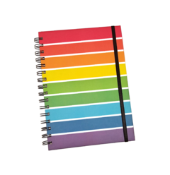 Cuaderno · Rainbow Stripes