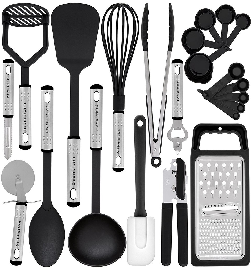 SET 3 MINI UTENSILIOS COCINA NYLON — Deco Hogar