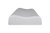 almohada Nuvola high, Espuma 100% viscoelástica. Funda 100% poliéster. Medidas: 60 x 40 x 14 cm, color blanco