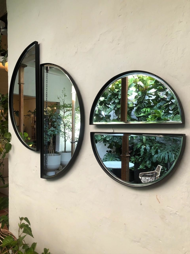 Espejo Bali - Espejo decorativo en madera – Diamantina & la Perla
