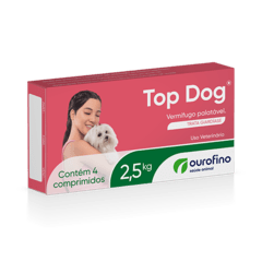 Vermífugo Ourofino Top Dog