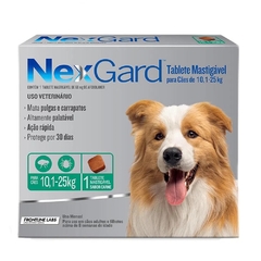 NexGard 68 mg para Cães de 10,1 a 25 Kg na internet