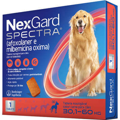 NexGard Spectra para Cães de 30,1 a 60 Kg