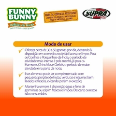 Funny Bunny Delícias da Horta 500g e 1,8kg - idealpet