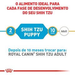 Ração Seca Royal Canin Puppy Shih Tzu para Cães Filhotes - idealpet