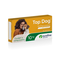 Vermífugo Ourofino Top Dog - comprar online