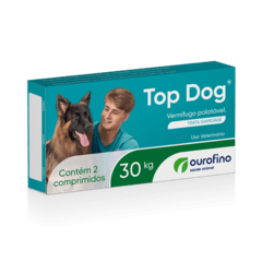 Vermífugo Ourofino Top Dog na internet
