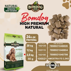 BomDog High Premium Natural - 20kg - comprar online