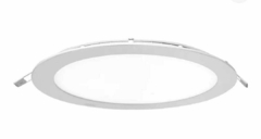 PANEL LED SLIM DOWNLIGHT REDONDO EMBUTIR 12W LUZ CALIDA