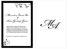 casamiento arte invitaciones weddings cards personalizada trama arabescos clásica