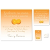 casamiento media naranja amor verdadero arte invitaciones weddings cards personalizada trama arabescos clásica Iniciales