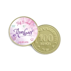 Monedas de Chocolate personalizadas