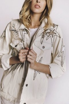 Campera Denim ROCKSTAR stonewash - comprar online