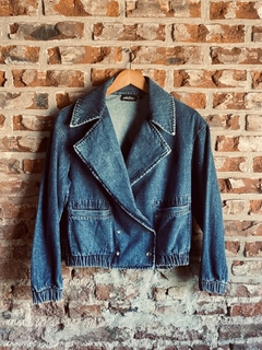 campera B O M B E R denim - comprar online