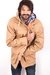 Parka Safari Elastizada Beige
