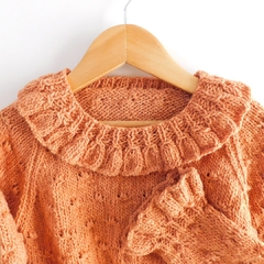 Sweater Fleuri anaranjado - comprar online