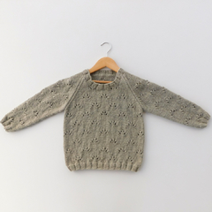 Sweater Lovely gris claro en internet