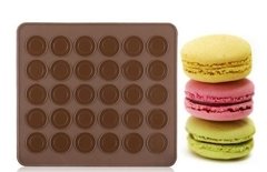 T07 Molde para Macaron em silicone P (30 células)