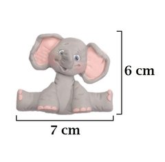 Molde Silicone Animais Elefante 3d Pasta Americana Biscuit M14 - Coisas da  Lua