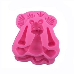 Molde Silicone Animais 3D Leão Pasta Americana Biscuit M15 - comprar online