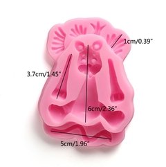 Molde Silicone Animais 3D Leão Pasta Americana Biscuit M15 na internet