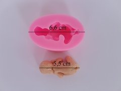 Molde De Silicone Bebê 5,5 Cm - Para Culinária / Confeitaria M18 - loja online