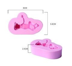 Molde De Silicone Bebê 7 Cm - Para Culinária / Confeitaria M20 - loja online