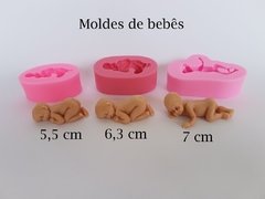 Imagem do Molde De Silicone Bebê 5,5 Cm - Para Culinária / Confeitaria M18