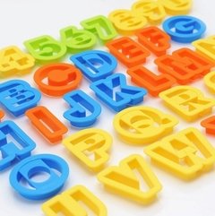 Cortador Letras E Números Para Pasta/biscoitos Kit Com 36 pçs P02 - comprar online