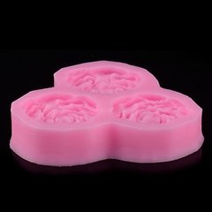 Molde Silicone Flor Flores Pasta Americana Biscuit na internet