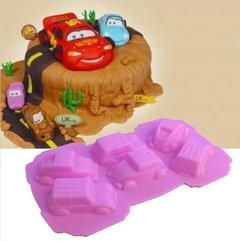 Molde Silicone Carros Pasta Americana Brigadeiro Chocolate M31