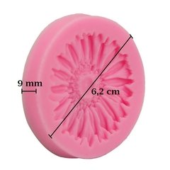 M59 Molde Silicone Flor Girassol Pasta Americana Biscuit - Coisas da  Lua