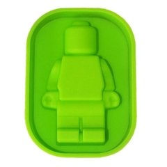 M73 Molde Silicone Boneco Lego 3D Pasta Americana Chocolate na internet