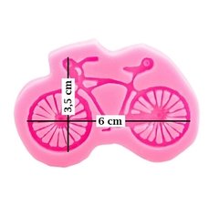 Molde Silicone Bicicleta Pasta Americana Biscuit M115 - Coisas da  Lua