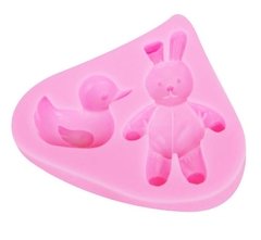 Molde Silicone Coelho Pato Páscoa Pasta Americana M126 - comprar online