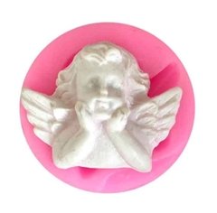 M148 Molde Silicone Pequeno Anjo Pasta Americana