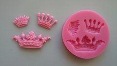 Molde De Silicone Coroas - Para Culinária / Confeitaria M36