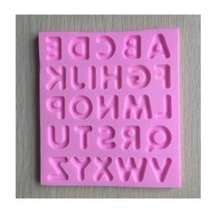 Molde De Silicone Alfabeto - Letras - Para Confeitaria - comprar online