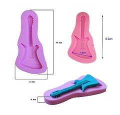 M66 Molde De Silicone Guitarra - Para Culinária / Confeitaria - Coisas da  Lua