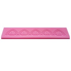 R35 Molde Silicone Renda De Açúcar Barrado - comprar online