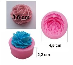 M100 Molde De Silicone Rosa 3,6 Cm - Para Culinária / Confeitaria - Coisas da  Lua