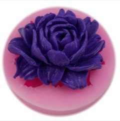 Molde De Silicone Rosa 3,8 Cm - Para Confeitaria - Coisas da  Lua