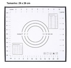 Tapete de silicone antiaderente 29cm x 26cm T01