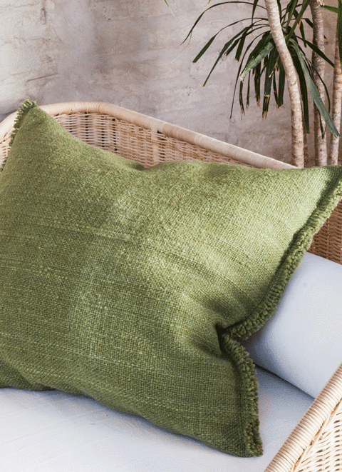 CUSI CUSI PILLOW - MOSS