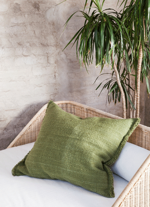 CUSI CUSI PILLOW - MOSS